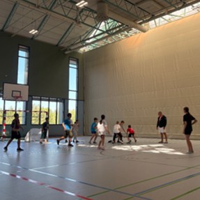 Impressionen aus der Sporthalle