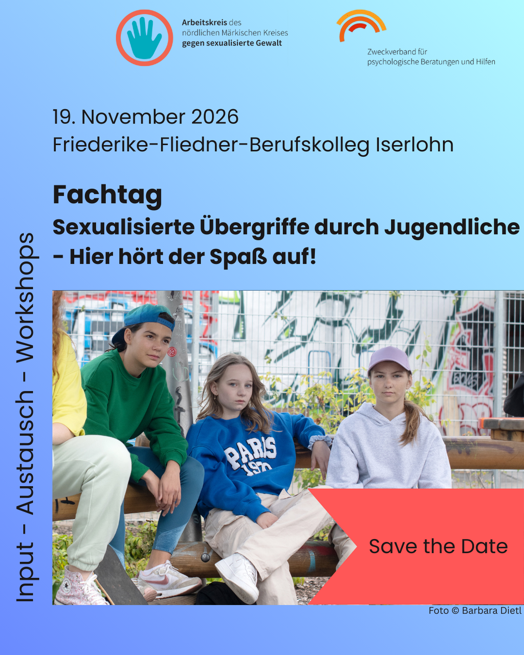Save the Date zum Fachtag
