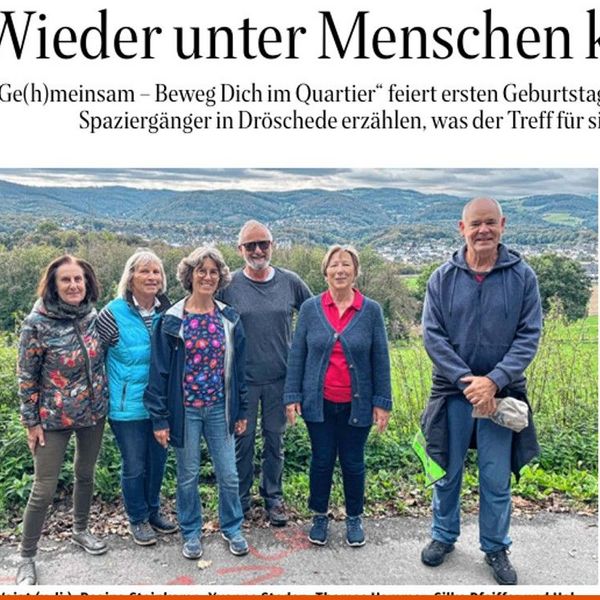 Aktueller Zeitungsartikel zu Ge(h)meinsam